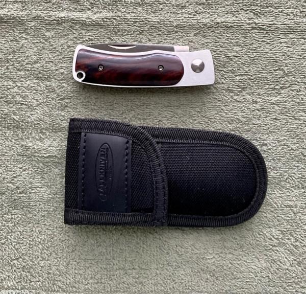 Fallkniven U1 Slipjoint Folder 3G Steel Cocobolo Handles W/Sheath Never Used Fallkniven U1 Slipjoint Folder 3G Steel Cocobolo Handles W/Sheath Never Used