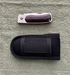 Fallkniven U1 Slipjoint Folder 3G Steel Cocobolo Handles W/Sheath Never Used