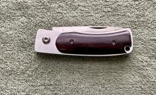 Fallkniven U1 Slipjoint Folder 3G Steel Cocobolo Handles W/Sheath Never Used