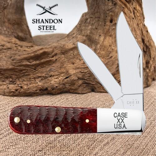 Case XX Barlow Gator Jig Old Red Bone 51544 Stainless Pocket Knife Case XX Barlow Gator Jig Old Red Bone 51544 Stainless Pocket Knife