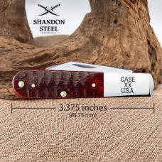 Case XX Barlow Gator Jig Old Red Bone 51544 Stainless Pocket Knife