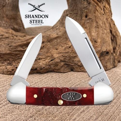 Case XX Knives Butterbean Gator Jig Old Red Bone 51545 Pocket Knife Stainless