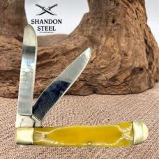 Raging Bull Double Trouble 2 Blade Trapper Slipjoint Folding Pocket Knife (62)