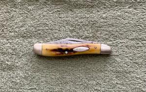 Case 10 Dot 1970 Stag Peanut Knife Oddity