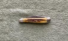Case 10 Dot 1970 Stag Peanut Knife Oddity