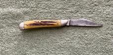 Case 10 Dot 1970 Stag Peanut Knife Oddity