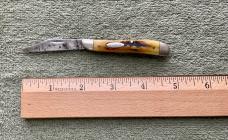 Case 10 Dot 1970 Stag Peanut Knife Oddity