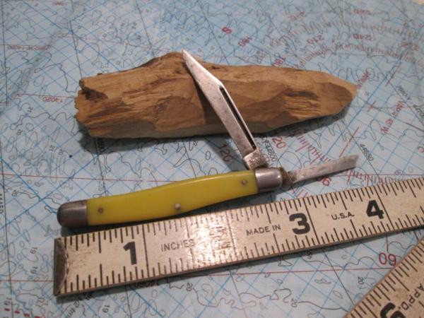 VTG ACCO Atlanta 2 Blade Pen Jack Knife Yellow VTG ACCO Atlanta 2 Blade Pen Jack Knife Yellow