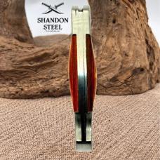 Pheasants Forever Lockback Clip Point Folding Pocket Knife Wood Handle NIB (108)
