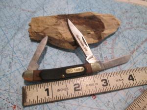 Modern SCHRADE USA 108OT Old Timer Limited Edition 2018 3 Blade Pocket Knife