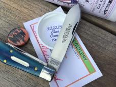 Great Eastern Cutlery 922225 Eureka Jack Smooth Blue Camel Gorgeous!