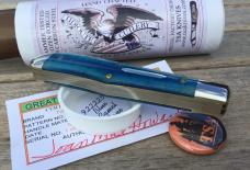 Great Eastern Cutlery 922225 Eureka Jack Smooth Blue Camel Gorgeous!
