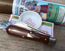 Great Eastern Cutlery 143223 Beer Cub Pale Ale Linen Micarta PROTOTYPE!