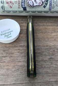 Great Eastern Cutlery 933124 Northfield Original Ram Foot Wintergreen Jig Nice!