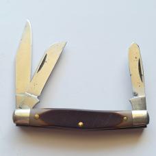 Vintage Schrade USA 34OT Middleman Old Timer Stockman Pocket Knife w/ Box Papers