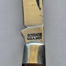 Vintage Schrade USA 34OT Middleman Old Timer Stockman Pocket Knife w/ Box Papers