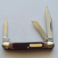 Vintage Schrade USA 108OT Junior Old Timer Stockman Pocket Knife MIB Box Papers