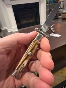 6” Vintage 60’s Swing Guard Stiletto