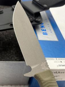 Benchmade 539GY Anonimus Fixed Blade Survival Knife New In Box 