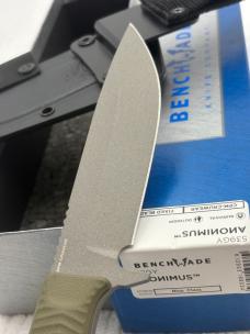 Benchmade 539GY Anonimus Fixed Blade Survival Knife New In Box 