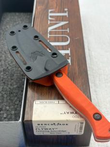 Benchmade 15700 Flyway 1st Production Lightweight Hunting Fixed Blade NIB Made In USA