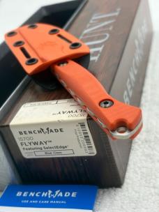 Benchmade 15700 Flyway 1st Production Lightweight Hunting Fixed Blade NIB Made In USA