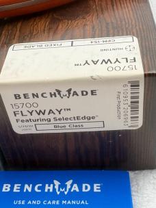 Benchmade 15700 Flyway 1st Production Lightweight Hunting Fixed Blade NIB Made In USA