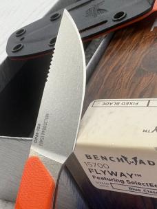 Benchmade 15700 Flyway 1st Production Lightweight Hunting Fixed Blade NIB Made In USA