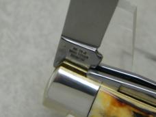J.A. Henckels Germany (Boker) HK-29-S Stag 3 Blade Trapper Knife in Box