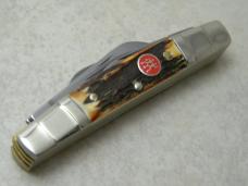J.A. Henckels Germany (Boker) HK-24-S Stag 6 Blade Congress Knife in Box