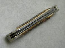 J.A. Henckels Germany (Boker) HK-5-S Stag 2 Blade Trapper Knife in Box