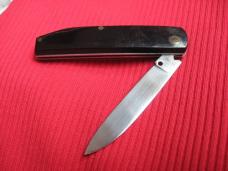 Rare Small Vintage Italian Horn Gentleman's Switchblade Knife
