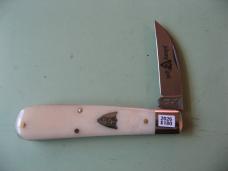GREAT EASTERN 930126L CARVER JOHNNY ON THE SPOT CARVER SMOOTH WHITE BONE #1