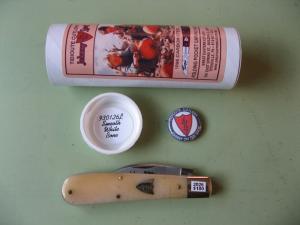 GREAT EASTERN 930126L CARVER JOHNNY ON THE SPOT CARVER SMOOTH WHITE BONE 2        