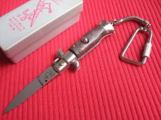 Vintage Italian Anchor Brand Mini Keychain STILETTO Switchblade Knife.