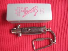 Vintage Italian Anchor Brand Mini Keychain STILETTO Switchblade Knife.