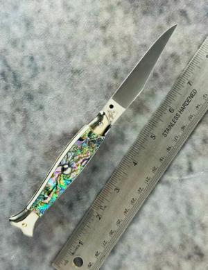 8" (20cm) AKC Fishtail Picklock w/ Abalone Scales