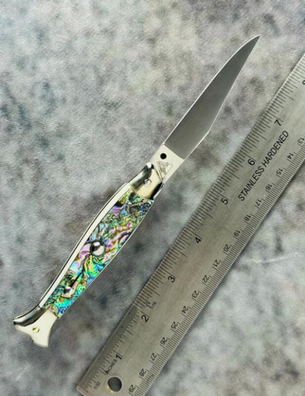 8" (20cm) AKC Fishtail Picklock w/ Abalone Scales 8" (20cm) AKC Fishtail Picklock w/ Abalone Scales