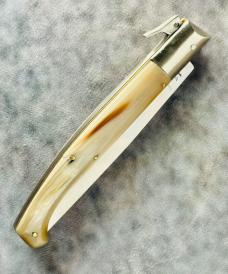 11" (28cm) "Dorgalese" by A. Rosa Maniago-Italy - Blond Horn - Like New