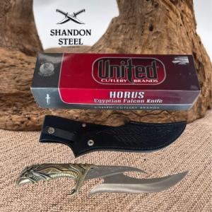 Horus Egyptian Falcon Knife By Kit Rae United Cutlery Relic Series UC1229 w box