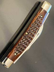 Vintage CASE XX USA 1975/5…..Dot 6488 Redbone Big 4 Blade Congress Knife Smooth Strong Snap NEW