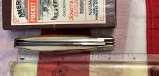 Schatt & Morgan XL Trapper (032 101) with Super Stag Slab Handles -NOS