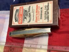 Schatt & Morgan XL Trapper (032 101) with Super Stag Slab Handles -NOS