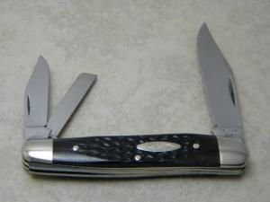 Case XX USA 4 Dot 1976 Bone 6380 Large Whittler Knife