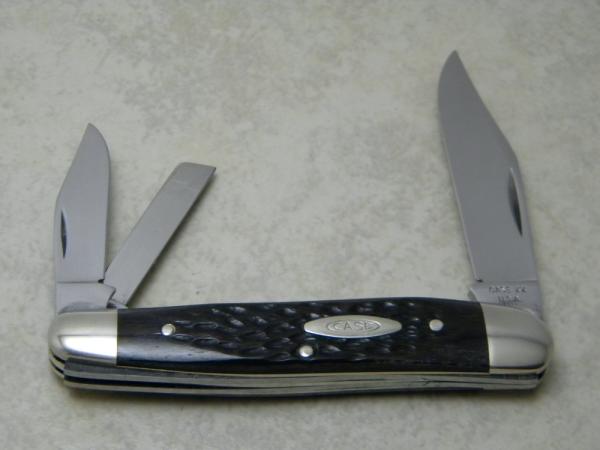 Case XX USA 4 Dot 1976 Bone 6380 Large Whittler Knife Case XX USA 4 Dot 1976 Bone 6380 Large Whittler Knife