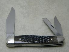 Case XX USA 4 Dot 1976 Bone 6380 Large Whittler Knife