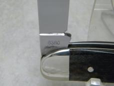 Case XX USA 4 Dot 1976 Bone 6380 Large Whittler Knife
