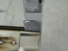 Bulldog Brand Germany 1st Generation Stag Lumberjack Moose Knife 2LP 1 of only 36 Made in 1983