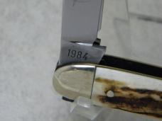 Bulldog Brand Germany 1st Gen 1984 Stag Serpentine Stockman Knife 110th Run for the Roses 1 0f 804