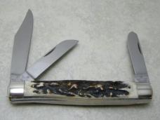 Kissing Crane Robt Klass Solingen Germany Stag 1990 NKCA Club Knife 